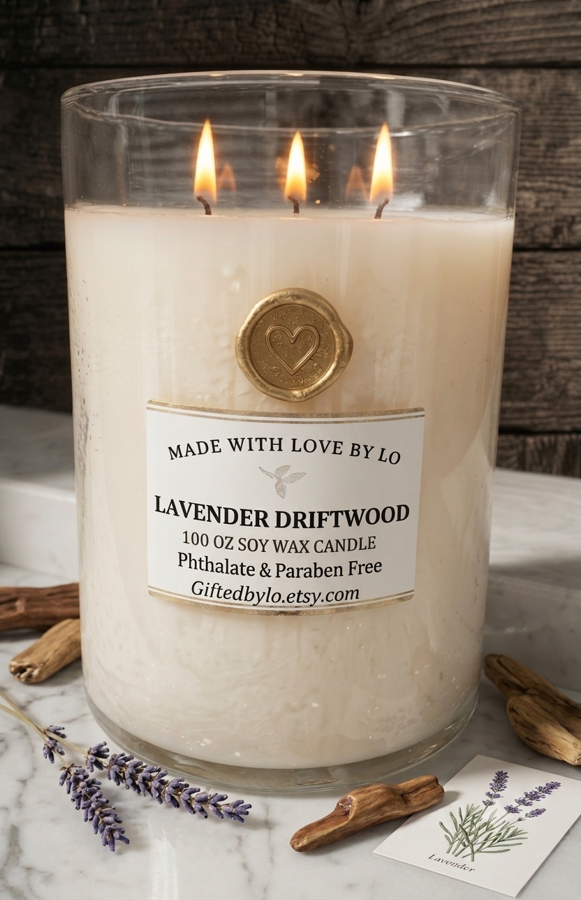 JUMBO CANDLE 100 oz Extra Large Candle