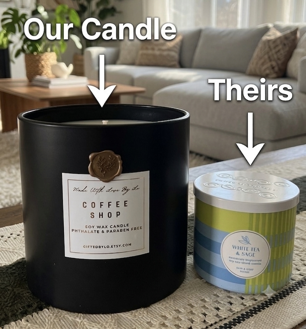 GIANT 125 OZ CANDLE!!