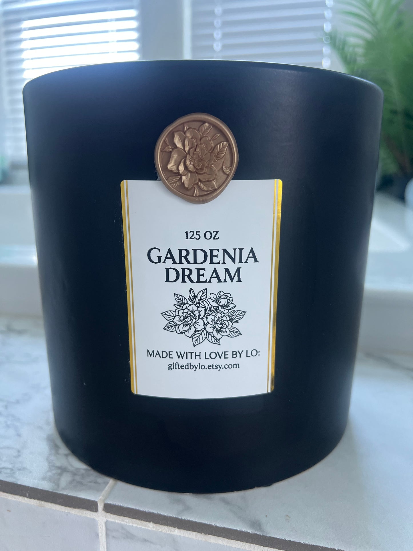 GIANT CANDLE JUMBO CANDLE 125oz Extra Large Candle Big ass candle luxury candle